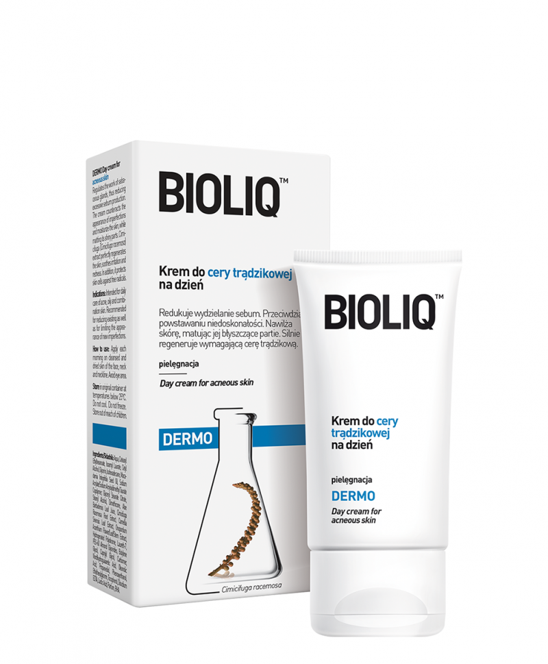 Akneli ciltler için gündüz...